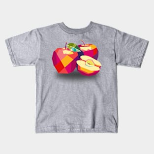 apple pop art Kids T-Shirt